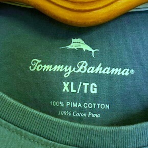 Tommy Bahama Pima Cotton T Shirt - Picture 2 of 2